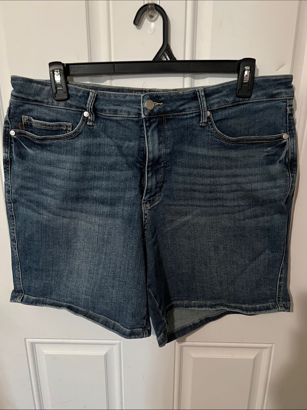 Judy Blue Dark Wash Denim Shorts - Blue